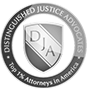 Distinguished Justice Advocates Top 1% in America badge